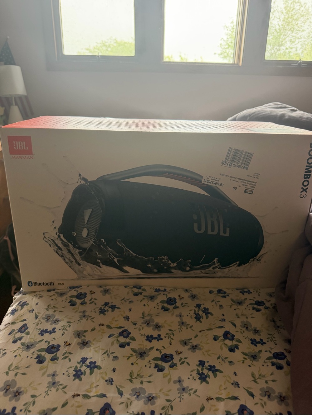 JBL Boombox3 Portable Bluetooth Speaker - Black